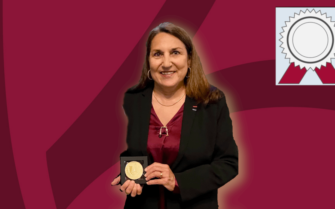 Isabelle Jambaqué reçoit la médaille de l’engagement
